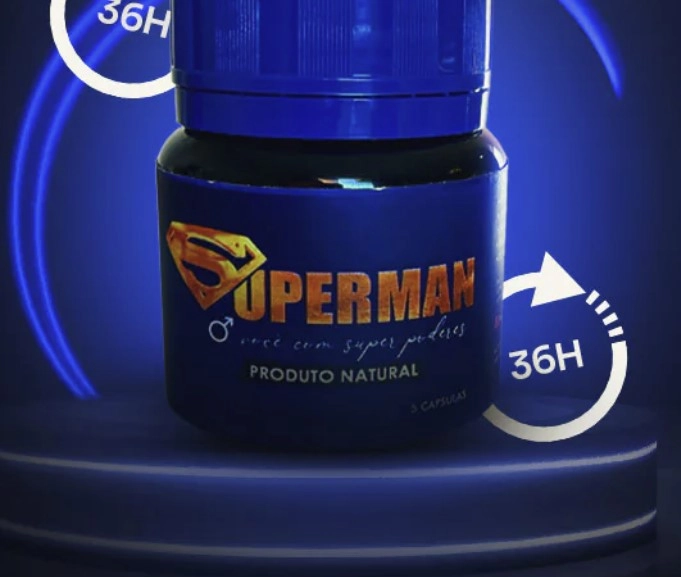 imagem do produto SUPERMAN - Estimulante Masculino  funciona